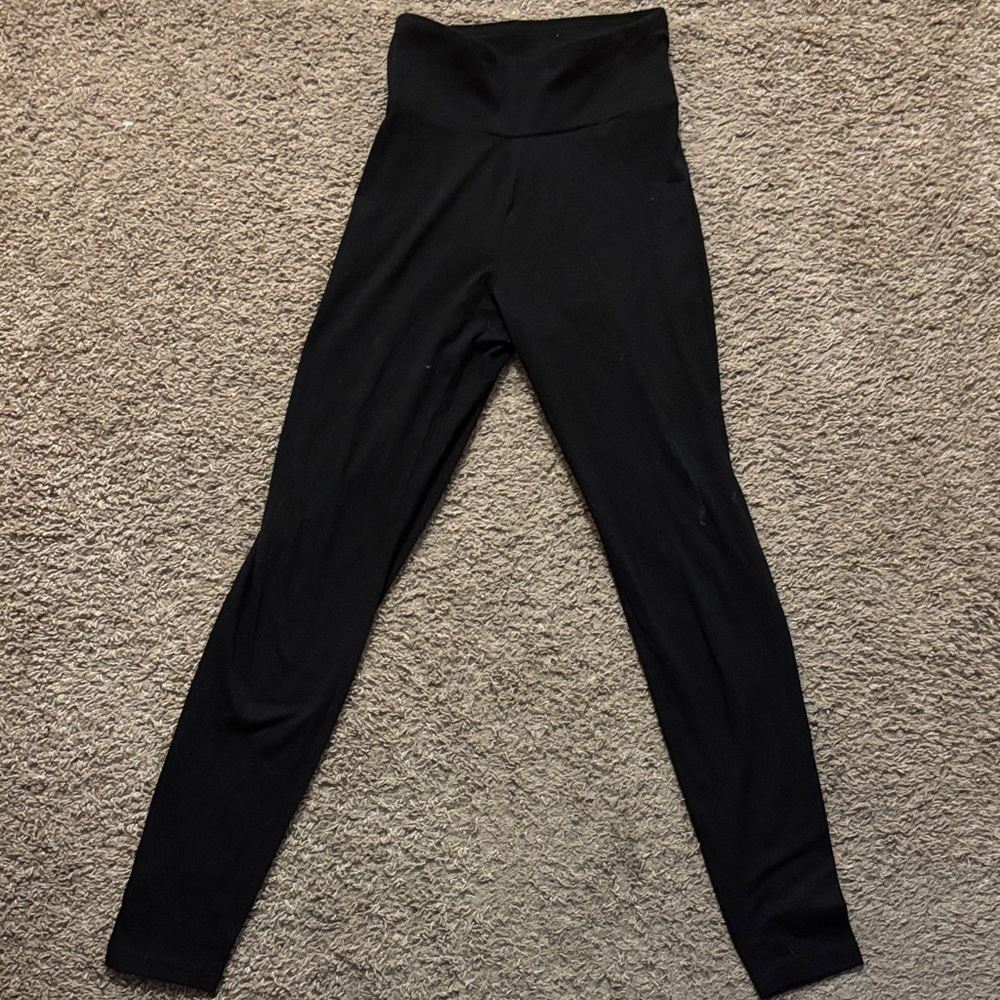 Wild Fable Womans Sm High Waist Full Length Black Leggings Like New